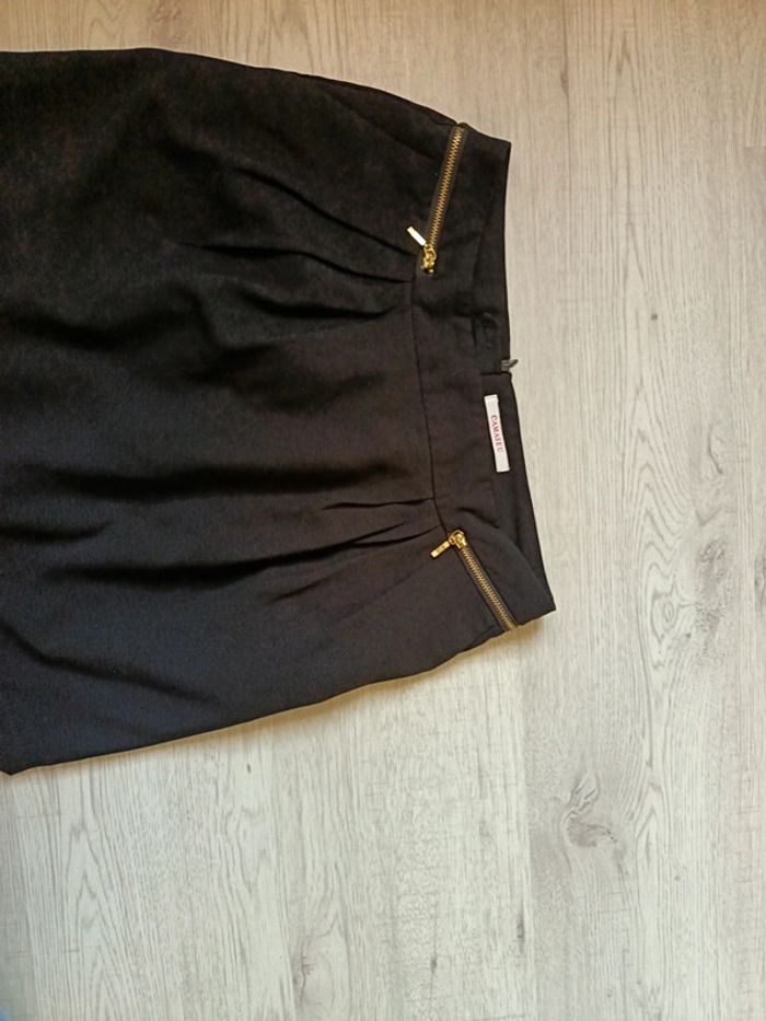 Mini jupe noire taille 36 S très bon état camaieu - photo numéro 6