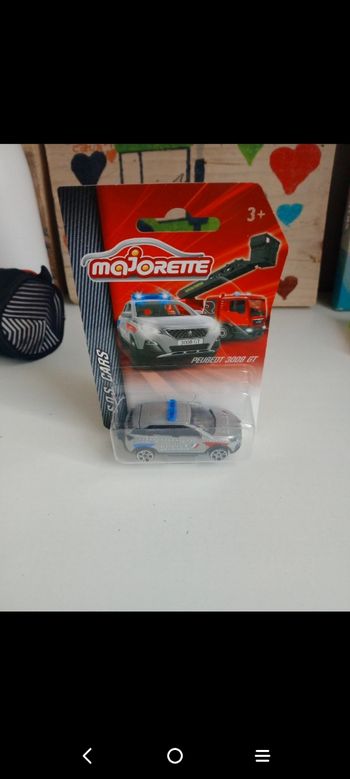 Majorette voiture de police