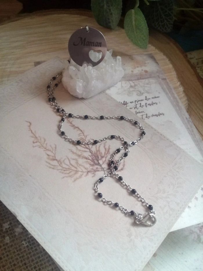 Collier maman 🤍. - photo numéro 2