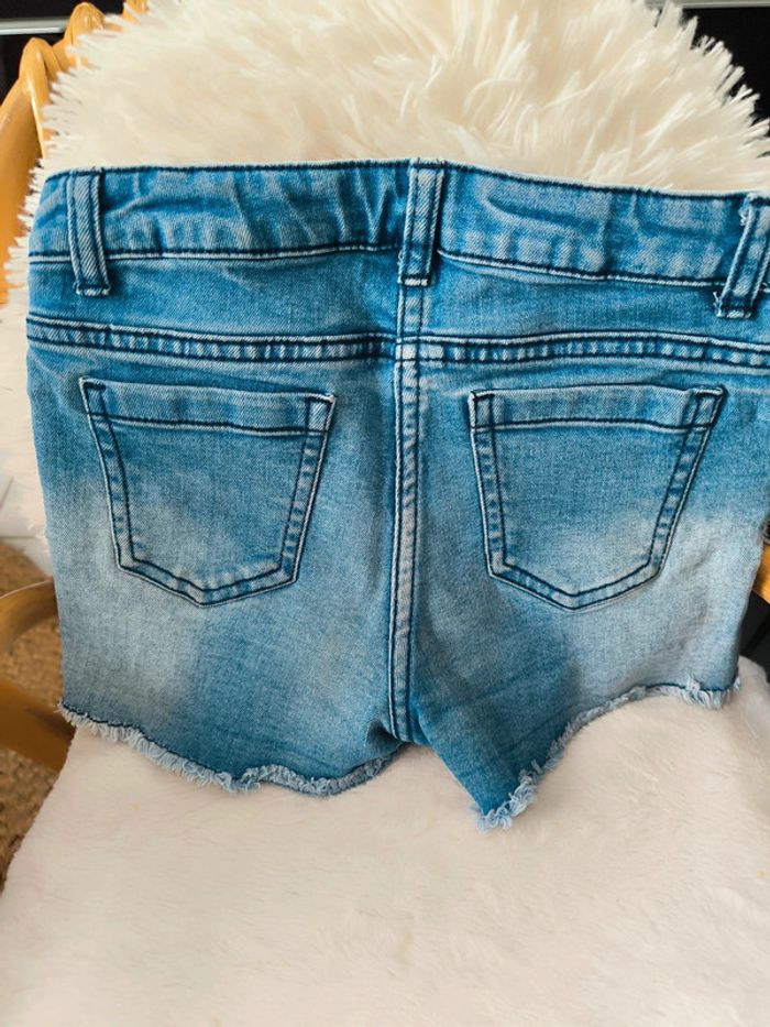 Short jean fille Gémo palmiers - photo numéro 6