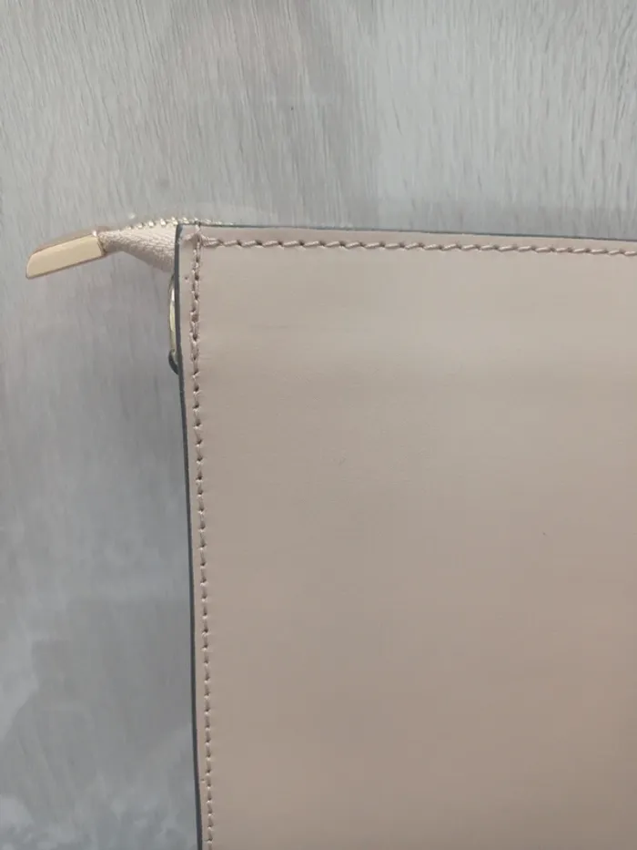 Magnifique sac beige sable bandoulière Tiffany en croûte de cuir de vachette neuf Cherry Paris - photo numéro 6