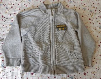 Gilet gris "Amazing Boy" 3 ans