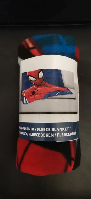 Plaide pour enfant Spiderman 100X140cm neuf