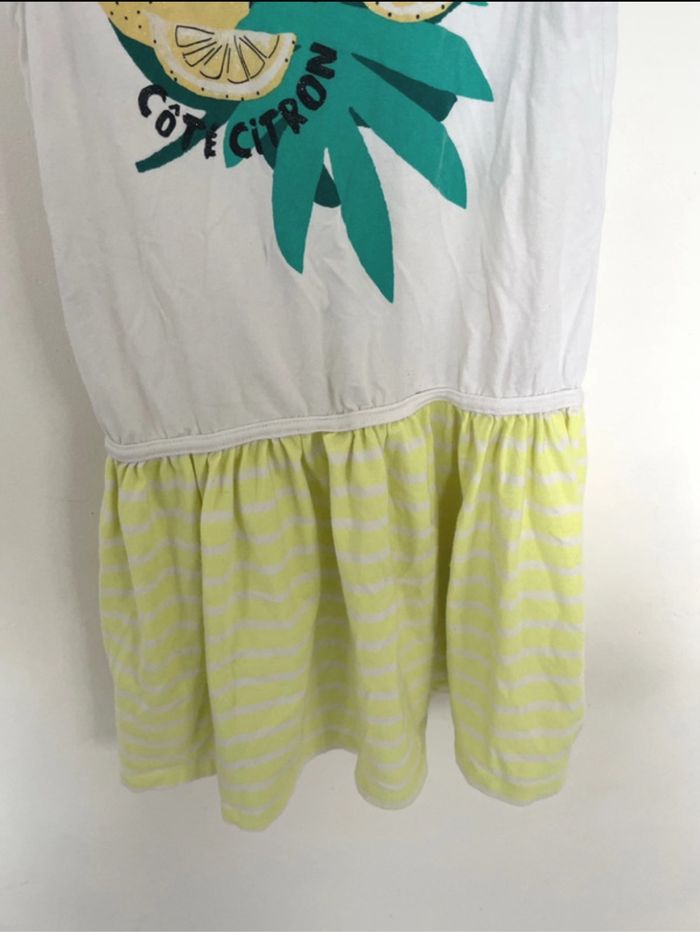 Robe T 8 ans Orchestra blanche et jaune - photo numéro 8