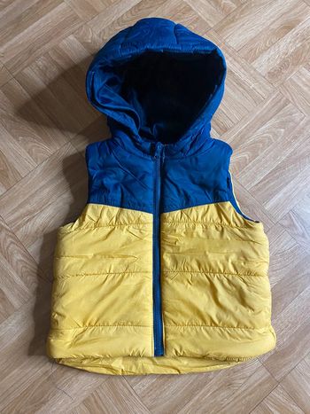 Manteau sans manches à capuche In Extenso 2ans