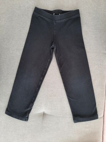 Caleçon de sport coupe droite noir Decathlon 4 ans