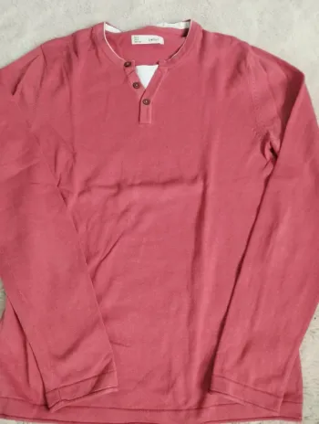 Pull rose bordeaux Celio S