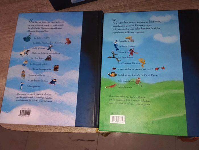 2 gros livres sur les contes enchanté histoires et contes merveilleux d'hier et d'aujourd'hui - photo numéro 3