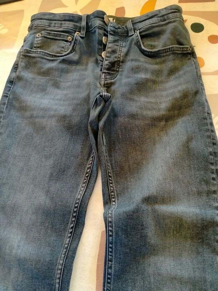 jean bleu foncé slim