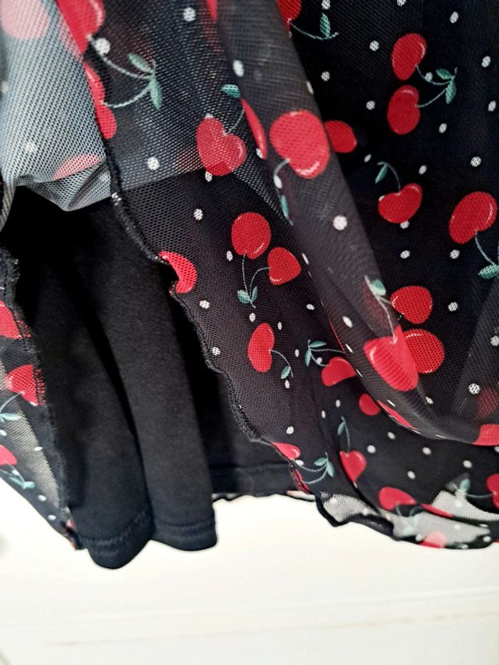 Robe courtes motifs cerises 🍒. Esprit vintage coquette - photo numéro 5