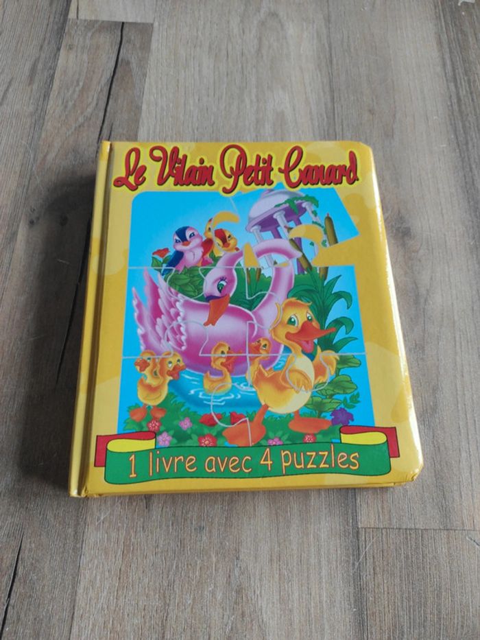 Livre puzzle le vilain petit canard