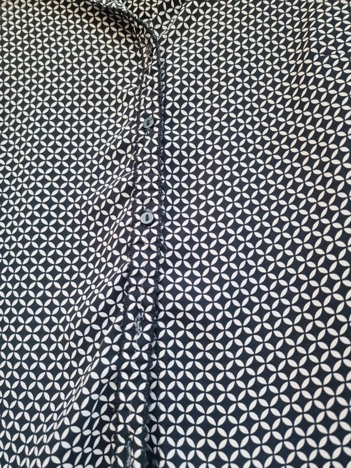 Chemise imprimé rétro camaieu - photo numéro 8