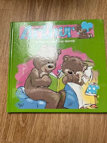 Livre Arthur ne veut pas dormir