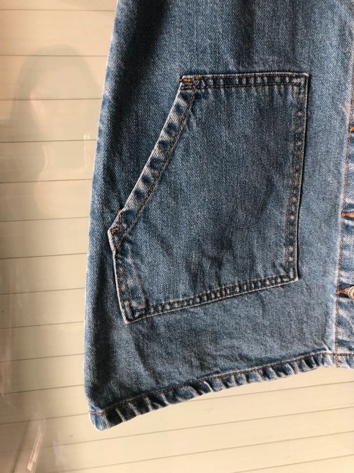 Robe en jean taille 38 coupe droite - photo numéro 2