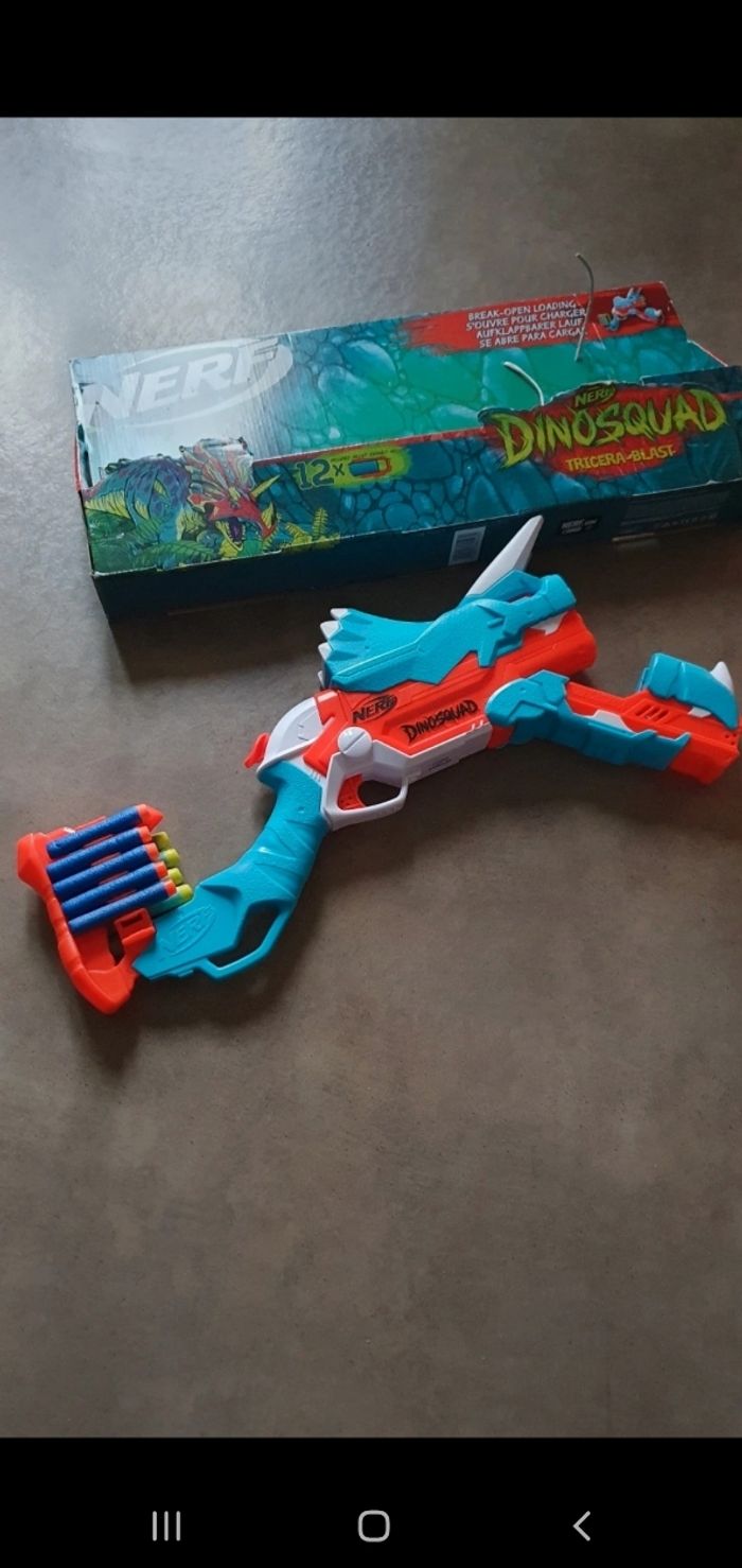 Pistolet  Nerf Dinosquad - photo numéro 3
