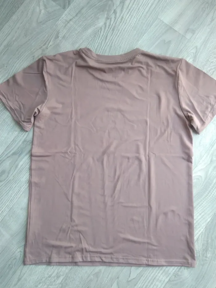 T-shirt enfant marron taille s - photo numéro 2