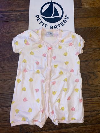 barboteuse Petit Bateau 6 mois