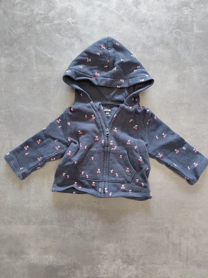 Gilet à capuche 6 mois Kiabi
