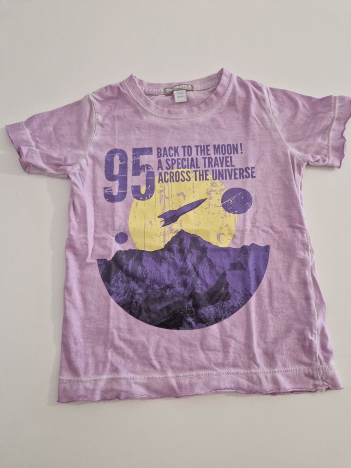 T-shirt manches courtes garçon 2 ans Orchestra