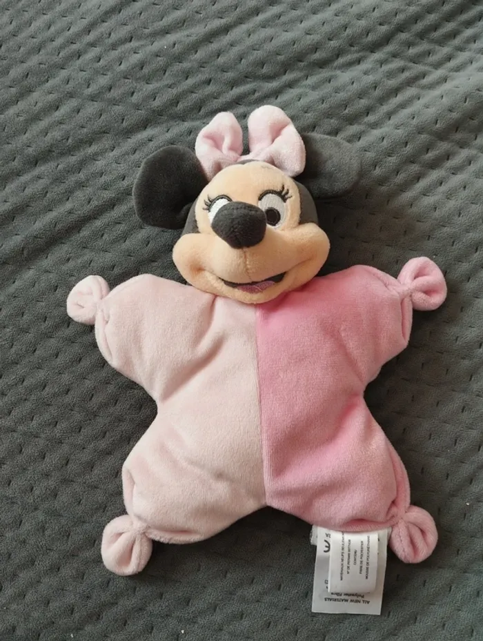 Peluche Minnie hochet