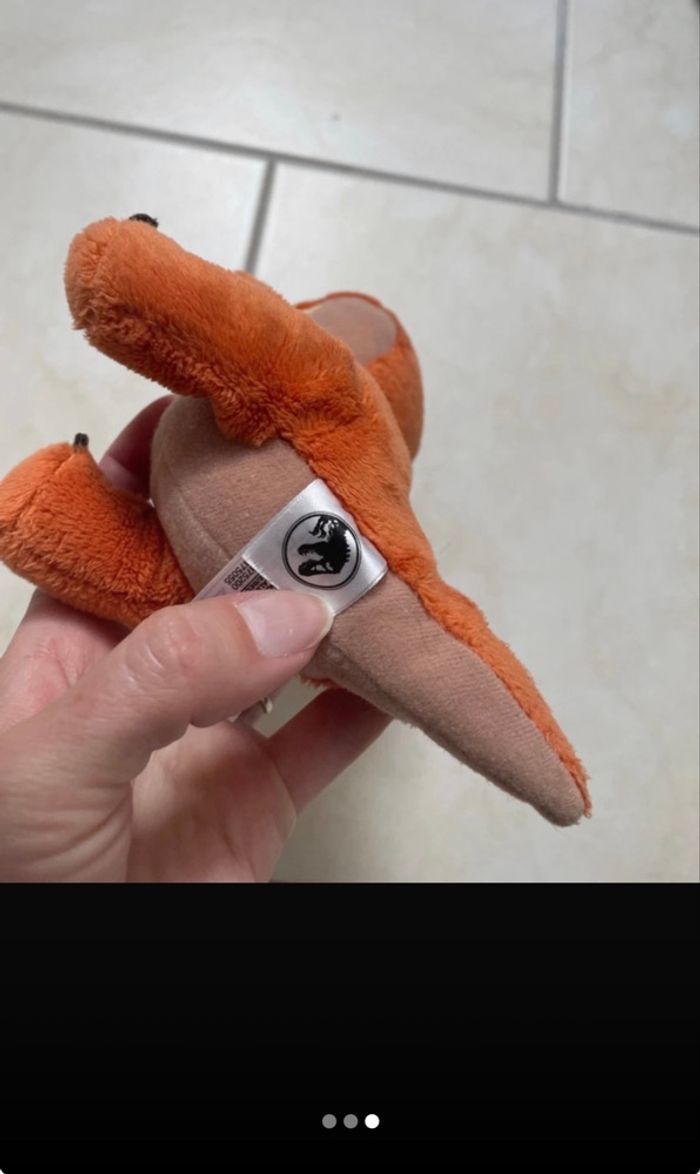 Peluche dinosaure tyrannosaure - photo numéro 3