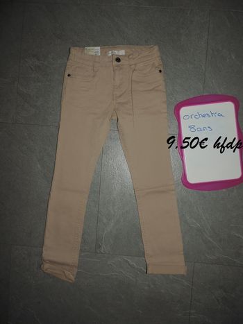 pantalon orchestra taille 8 ans