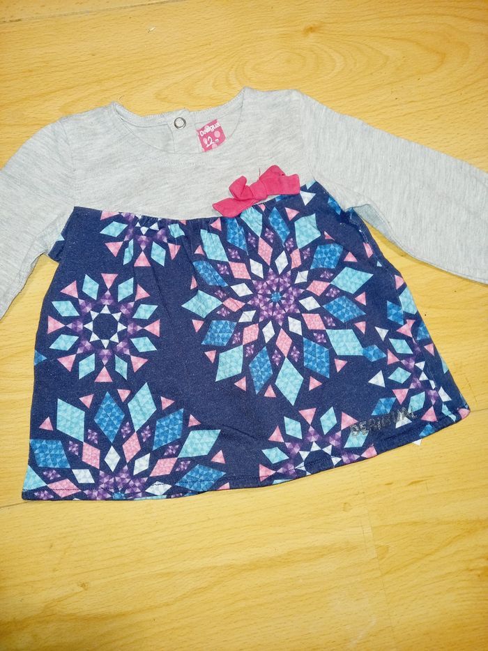 Desigual tunique blouse 12 mois - photo numéro 3