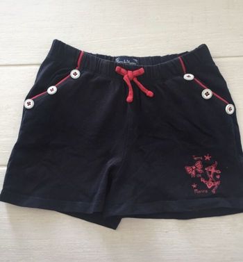 Short coton fille 5 ans Terre de marins