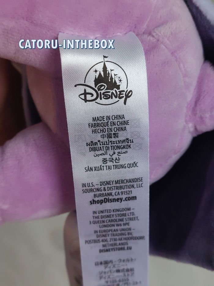 Doudou peluche avec couverture / Comforter Disney Store Lilo & Stitch : Angel - photo numéro 8