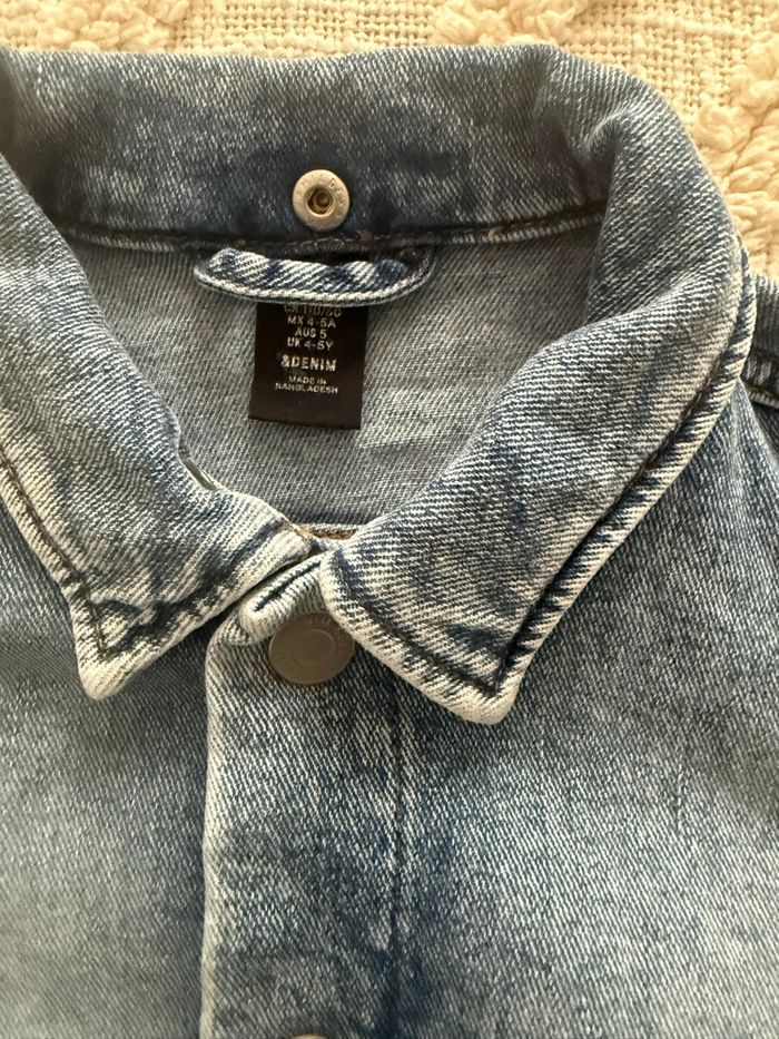 Veste en jean bleu clair 4/5 ans garçon