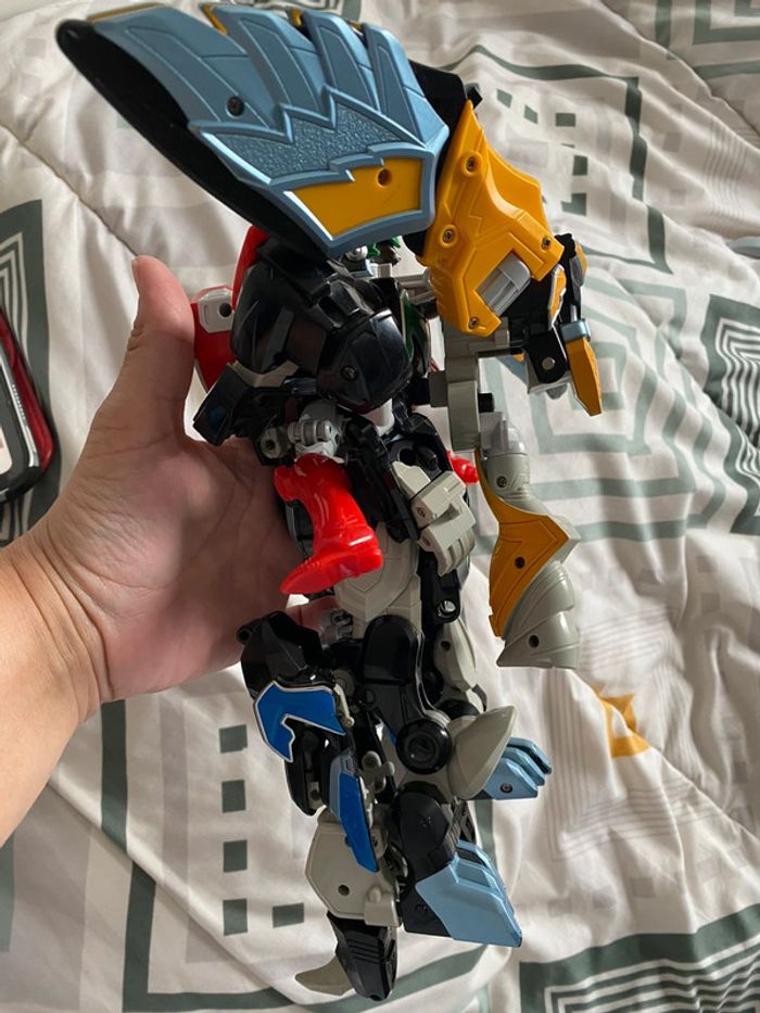 power rangers megazord bandai 2005 mystic force dx titan - photo numéro 11