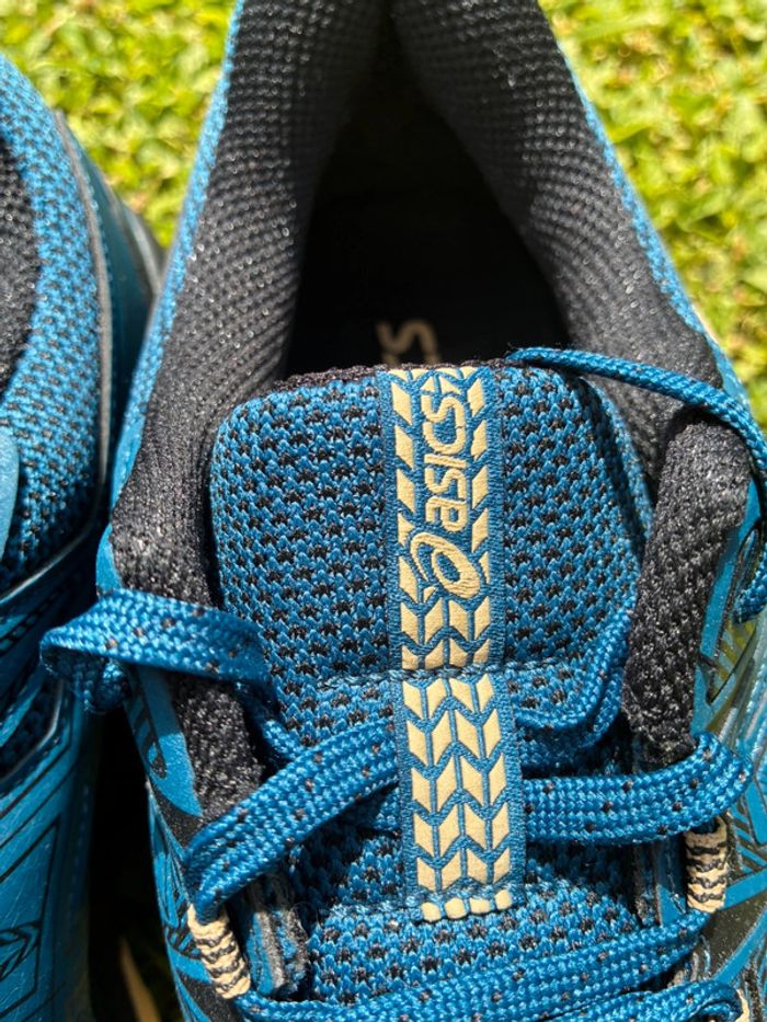 Baskets asics gel venture 8 bleu marine et beige pointure 44 neuves - photo numéro 6