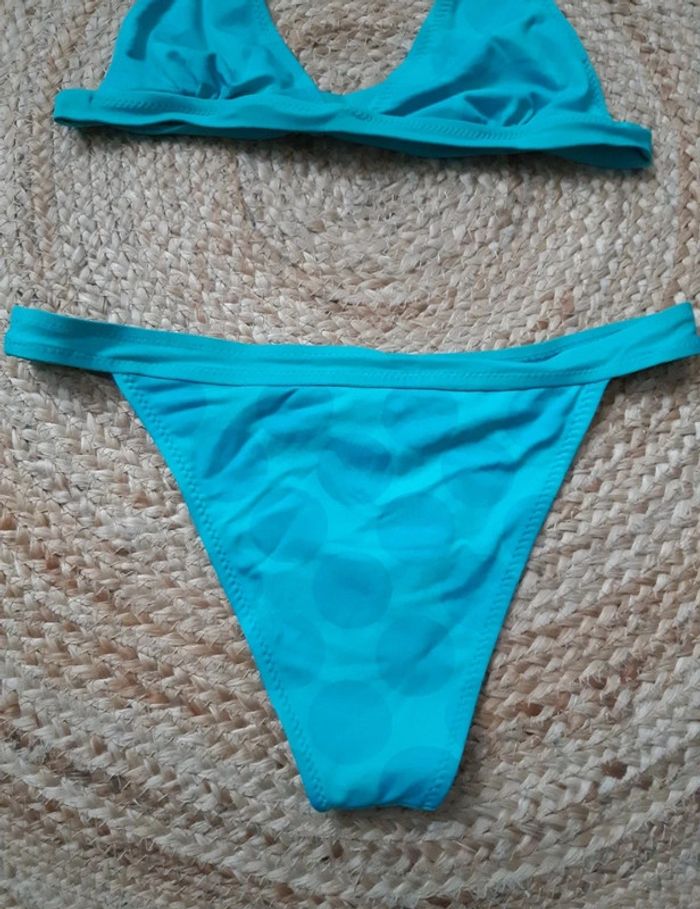 Maillot de bain 2 pièces à pois Tex - photo numéro 4