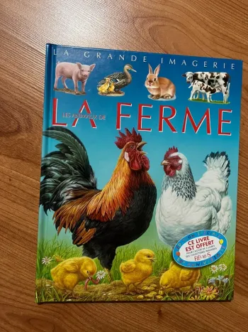 Livre les animaux de la ferme