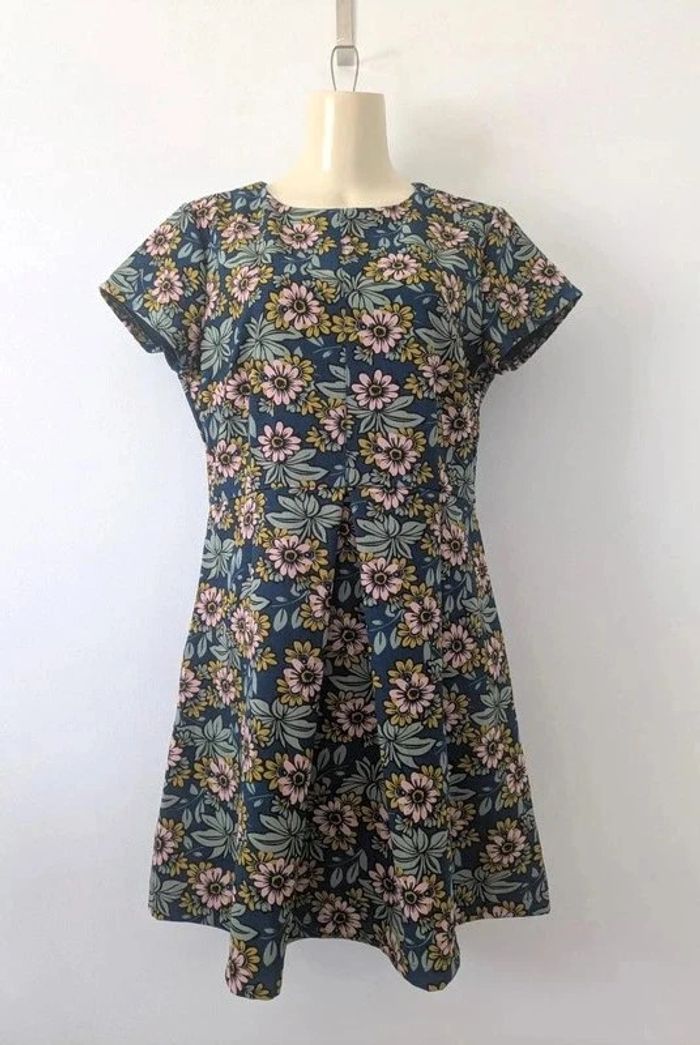Robe fleurie - QED London - taille 14 (40/42)