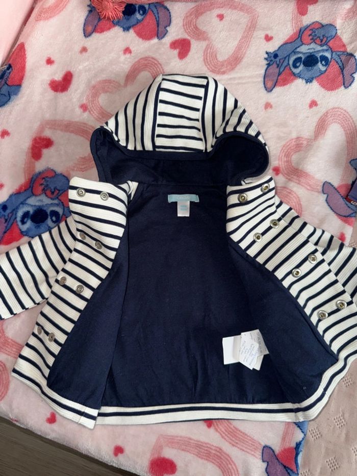 Veste gilet coupe vent obaibi 6 mois - photo numéro 3