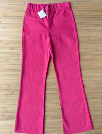 Pantalon de tailleur Zara rose