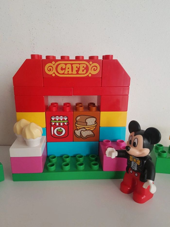 Briques et figurines café Mickey Lego duplo - photo numéro 4