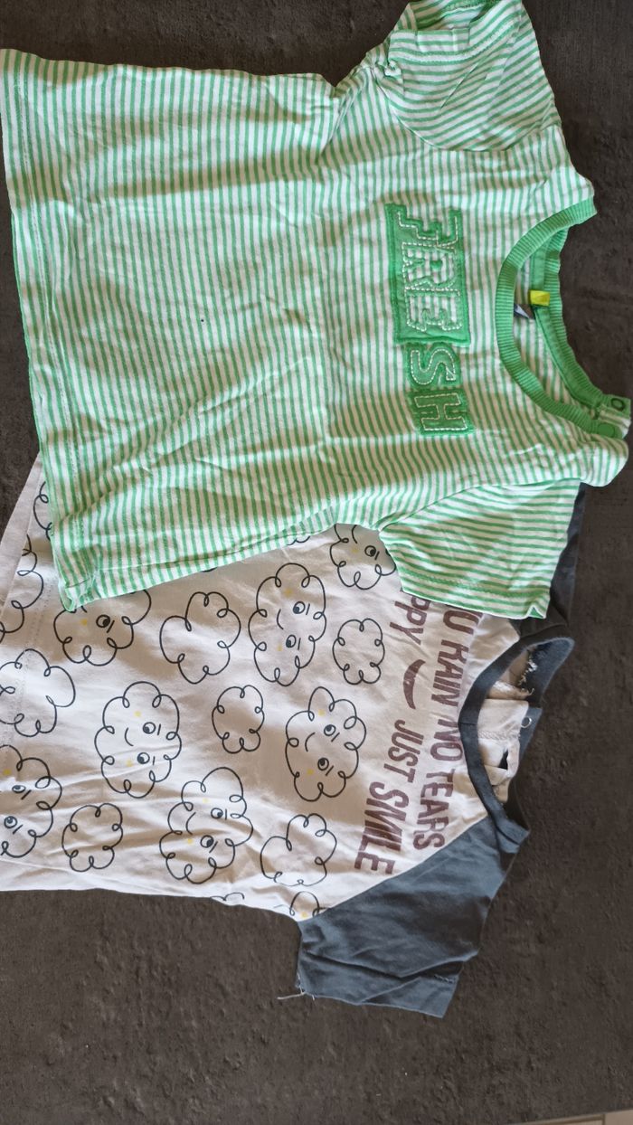 Lot de t-shirt 12 mois - photo numéro 4