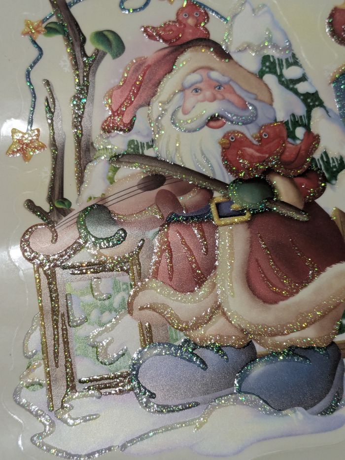 Lot de stickers décoration vitre réutilisables, adhérent par électricité statique. - photo numéro 3