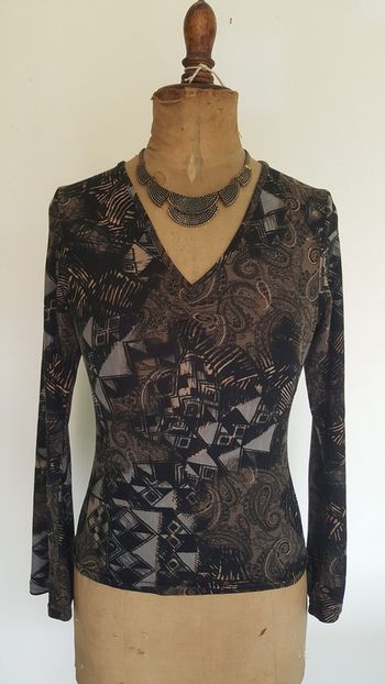 Haut ultra doux manches évasées 38