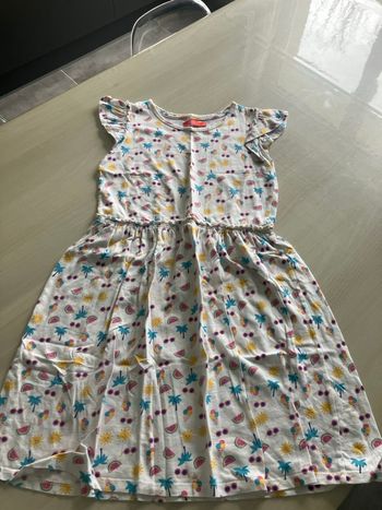 Robe manches courtes 