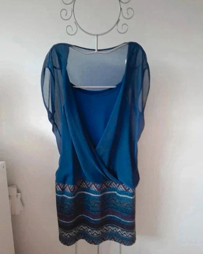 Robe élégante bleue