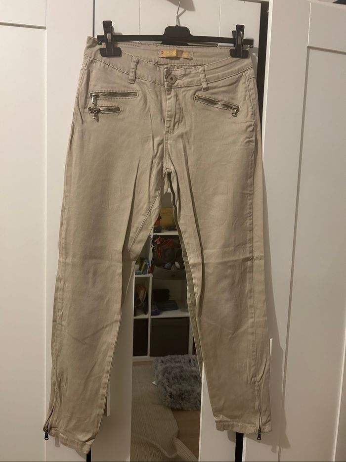 Pantalon beige Nado