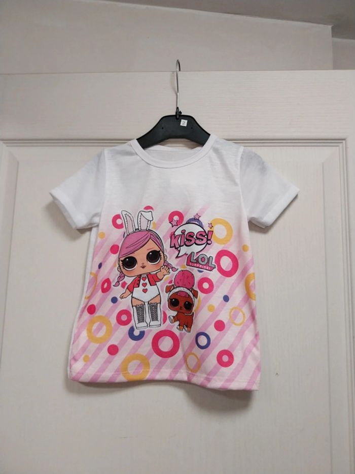 Tee-shirt bebe fille lol 2 ans