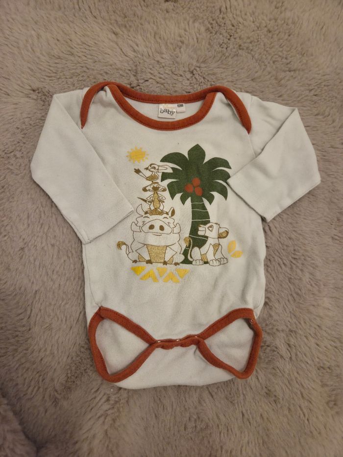 Body bébé Disney Baby 3 mois Roi Lion 🦁 - photo numéro 1