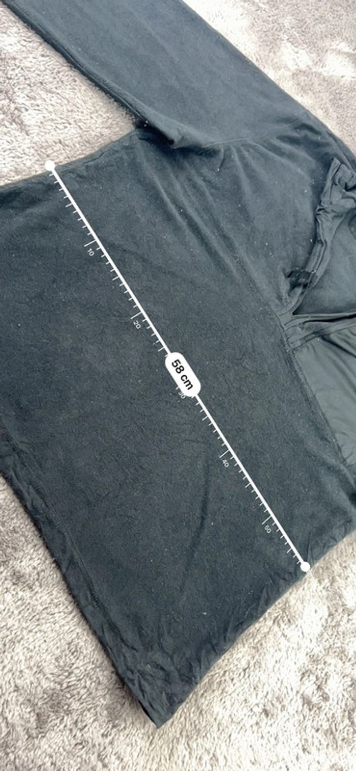 Pull col camionneur Timberland noir avec logo brodé Taille L – Homme - photo numéro 4