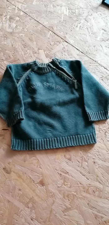 Pull 12 mois blue shark