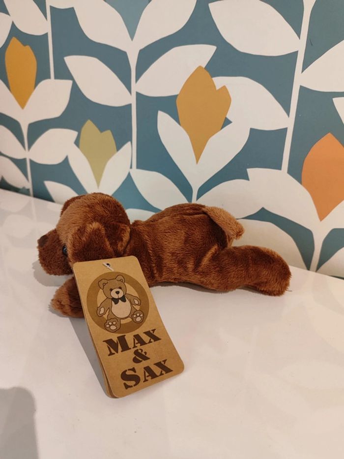 Peluche doudou chien max et sax - photo numéro 2