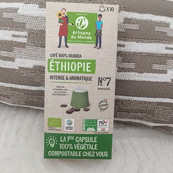 Capsules café Éthiopie bio & équitable – compatibles Nespresso – compostables 🌱